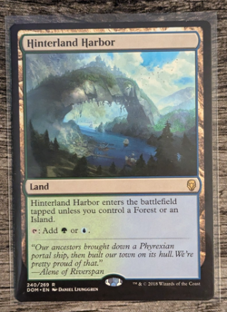 MTG: Hinterland Harbor (Dominaria)(RARE) - Image 1