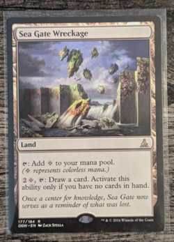 MTG: Sea Gate Wreckage (Oath of the Gatewatch)(RARE) - Image 1