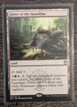MTG: Grove of the Guardian (Guilds of Ravnica: Guild Kits)(RARE) - Image 1