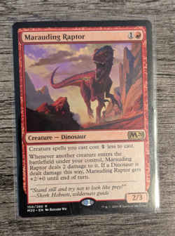 MTG: Marauding Raptor (Core Set 2020)(RARE) - Image 1