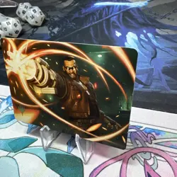 MTG - Barret Wallace Gold Stamped Signature Art Series - Final Fantasy (8/53) - Image 3