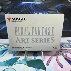 MTG - Barret Wallace Gold Stamped Signature Art Series - Final Fantasy (8/53) - Image 4