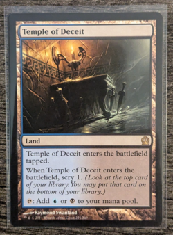 MTG: Temple of Deceit (Theros)(RARE) - Image 1
