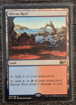 MTG: Shivan Reef (Core Set 2015)(RARE) - Image 1