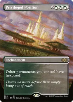 Privileged Position - Foil Extended Art 2XM NM MTG - Image 1