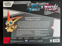 New Pokemon Unova Victini Illustration Collection Box - Black Bolt & White Flare - Image 2