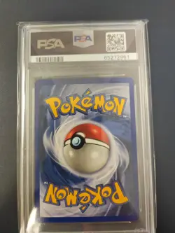 2000 POKEMON PROMO BLACK STAR POKEMON LEAGUE #9 MEW-HOLO PSA 7 - Image 5