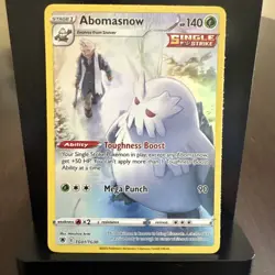 Pokemon TCG - Astral Radiance Trainer Gallery - Abomasnow TG01/TG30 - NM - Image 1