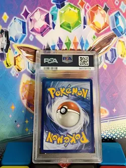2024 Pokemon Paldean Fates Shiny Ultra Secret Rare Holo Mew Ex 216/091 PSA 9 - Image 2