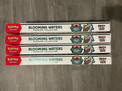 LOT OF 4 Pokemon 151 Blooming Waters Premium Collection SV3.5 1 DAY SHIP - Image 2