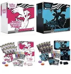Pokemon TCG Black Bolt White Flare Elite Trainer Box ETB | SEALED NEW SET - Image 1