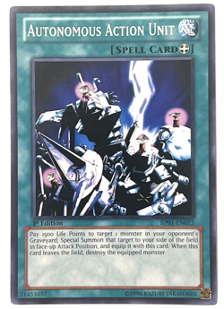 YuGiOh! - Autonomous Action Unit - BP01-EN073 - 1st Edition - Common - Image 1