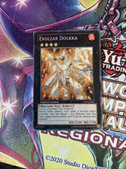 (YBL) Yugioh Evolzar Dolkka CT09-EN001 Secret Rare Limited Edition LP - Image 1