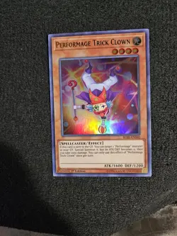 Yugioh Performage Trick Clown BLRR-EN060 Ultra Rare 1st Ed LP - Image 1