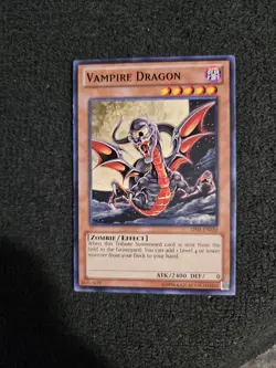 Yugioh Vampire Dragon AP03-EN020 Common LP - Image 1