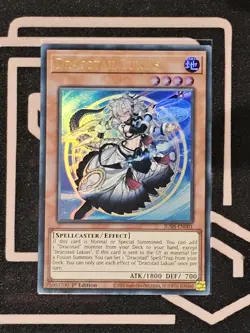 JUSH-EN001 Dracotail Lukias Ultra Rare 1st Ed YuGiOh - Image 1