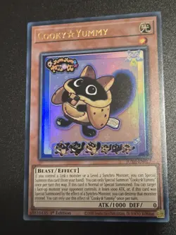 JUSH-EN017 Cooky☆Yummy Ultra Rare 1st Ed YuGiOh - Image 1