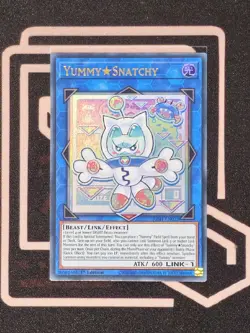 JUSH-EN022 Yummy☆Snatchy Ultra Rare 1st Ed YuGiOh - Image 1