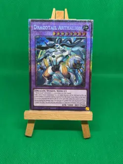 JUSH-EN006 Dracotail Arthalion Starlight Rare 1st Edition YuGiOh - Image 5