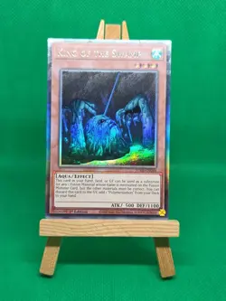 JUSH-EN046 King of the Swamp Collector's Rare 1st Edition YuGiOh - Image 1