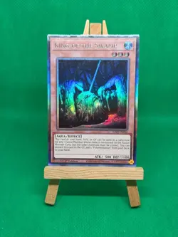 JUSH-EN046 King of the Swamp Collector's Rare 1st Edition YuGiOh - Image 3