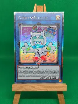 JUSH-EN022 Yummy☆Snatchy Collector's Rare 1st Ed YuGiOh - Image 1