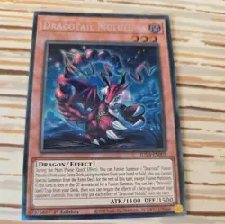JUSH-EN005 Dracotail Mululu Collector's Rare 1st Ed YuGiOh - Image 1