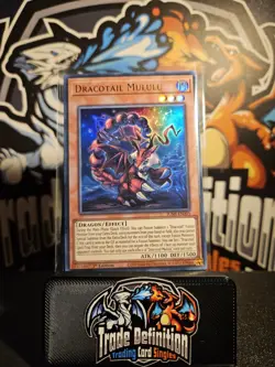 JUSH-EN005 Dracotail Mululu Ultra Rare 1st Ed YuGiOh - Image 1