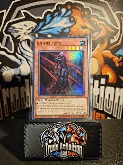 JUSH-EN034 K9-OO Lupis Ultra Rare 1st Ed YuGiOh - Image 1