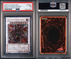 Yu-Gi-Oh! Yugioh Savior Demon Dragon Ultimate Rare PSA7 - Image 1