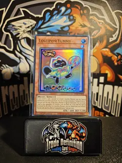 JUSH-EN018 Lollipo☆Yummy Ultra Rare 1st Ed YuGiOh - Image 1
