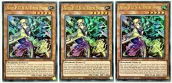 3 x DIFO-EN022 Noh-P.UN.K Deer Note - Ultra Rare 1st Edition Near Mint YuGiOh - Image 1