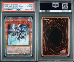 Yugioh Tidal, Dragon Ruler of Waterfalls Quarter Century Secret Rare 25th PSA10 - Image 1
