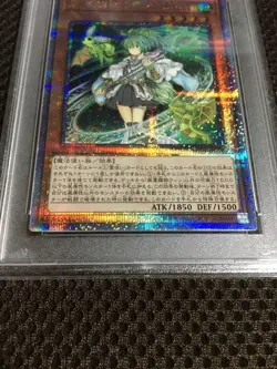 Yu-Gi-Oh! Yugioh PSA9 Wynn the Wind Charmer 25th Secret Rare - Image 4