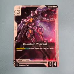 Gundam Pharact - Gundam Card Game #GD01-071 - GD01 - NM Foil Newtype Rising Sing - Image 1