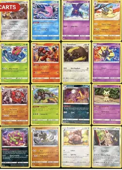 Pokemon TCG 150 Card Lot 2 Ultra Rare 35 Holos 5 Rare 110 C/Uc and Extra Cards - Image 3