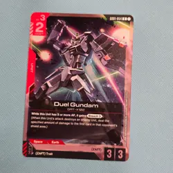 Duel Gundam - Gundam Card Game #GD01-054 - GD01 - NM Foil Newtype Rising Single - Image 1
