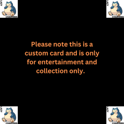 Seiya Pikachu Fan Art Cosplay Custom Card VCOS 037/055 NM - Image 3