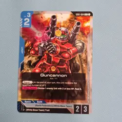 Guncannon - Gundam Card Game #GD01-004 - GD01 - NM Foil Newtype Rising Single - Image 1
