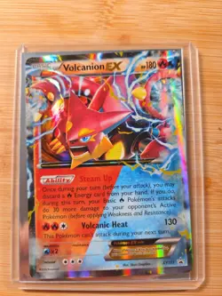 Pokemon TCG Volcanion EX Black Star Promos Holo Card XY173 - Image 1