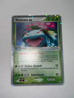 LP Venusaur ex 112/112 Firered & Leafgreen Holo Pokemon Card Vintage READ DESC - Image 1