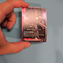 Zaku I Sniper Type - Gundam Card Game #GD01-048 - GD01 - NM Foil Newtype Rising - Image 2