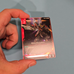 Blitz Gundam - Gundam Card Game #GD01-049 - GD01 - NM Foil Newtype Rising Single - Image 2