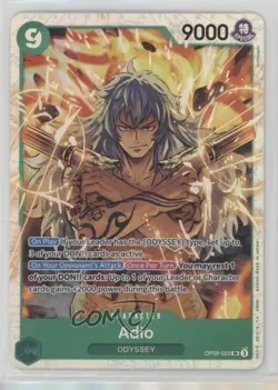 2024 One Piece Card Game: Emperors in the New World OP09 SR Adio #OP09-023 12g7 - Image 1