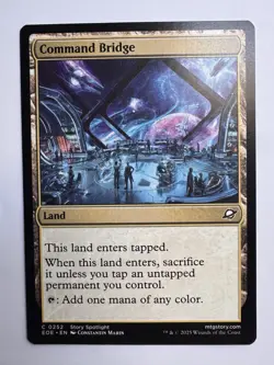 Command Bridge *Common* Magic MtG x1 Edge of Eternities - Image 1