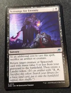 Scrounge For Eternity - EOE - MTG - EN - NM - 0114 - Image 1