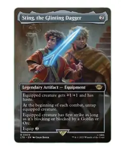 MTG | Sting, the Glinting Dagger #409 | LORD OF THE RINGS | NM | EN | SHOWCASE - Image 1