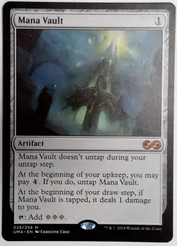 MTG - Mana Vault - (UMA # 229) - Ultimate Masters - Regular - LIGHT PLAY - Image 1