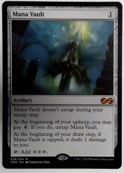 MTG - Mana Vault - (UMA # 229) - Ultimate Masters - Regular - LIGHT PLAY - Image 2