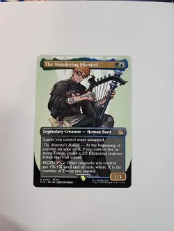 The Wandering Minstrel (Borderless) Final Fantasy Regular R 0403 MTG - Image 1